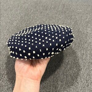 Navy Blue vintage hat